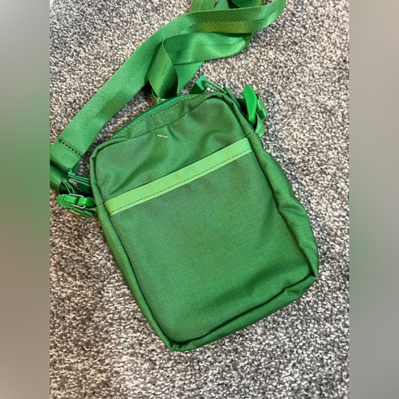 Baboon To The Moon Nylon Sling Crossbody Bag In Green - Picture 8 of 9